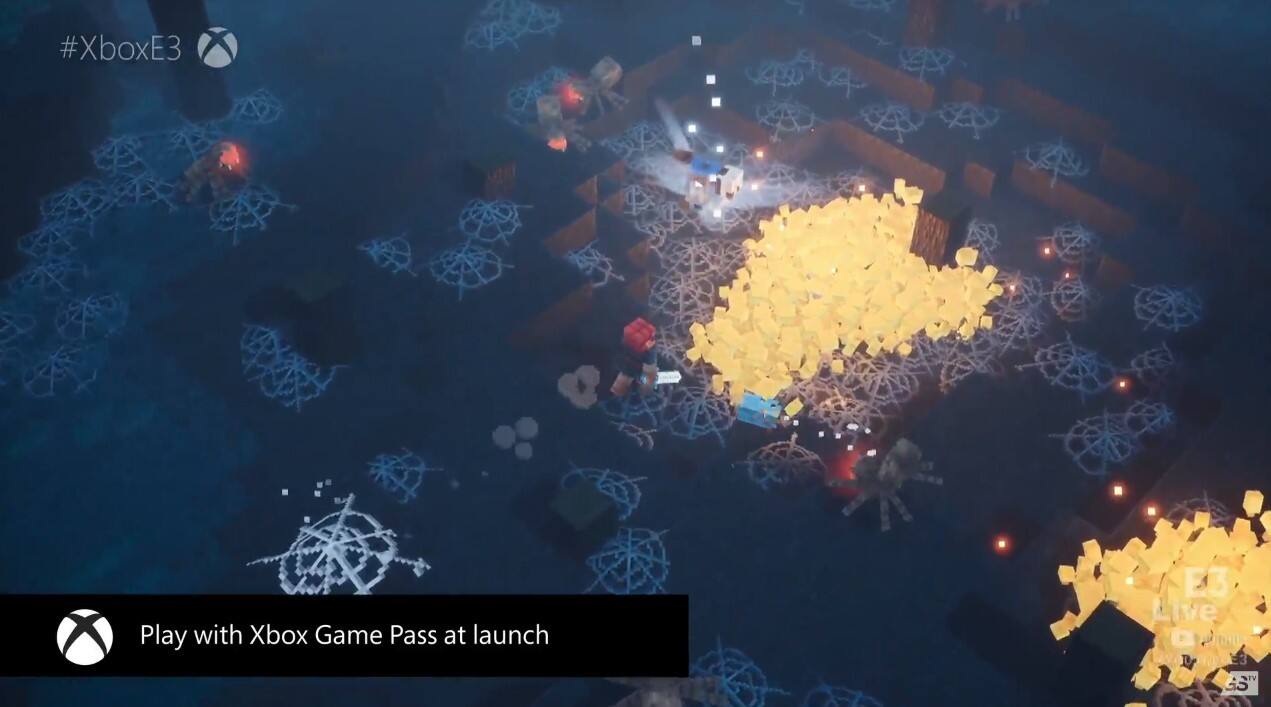 我的世界：地下城壁紙