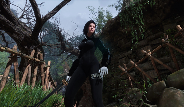 《明末：淵虛之羽》清涼戰(zhàn)衣4K黑色典藏版MOD