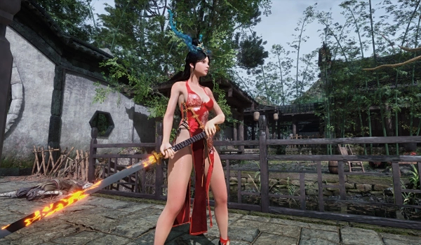 《明末：淵虛之羽》簡約赤翼套裝MOD