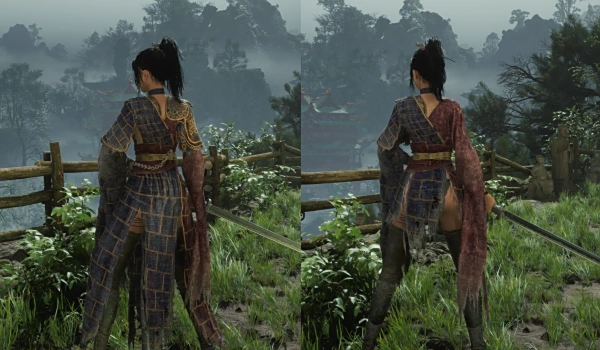 《明末:淵虛之羽》Dhutanga套裝短裙版MOD