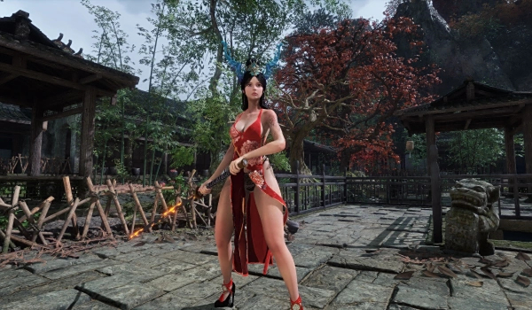 《明末：淵虛之羽》簡約赤翼套裝MOD