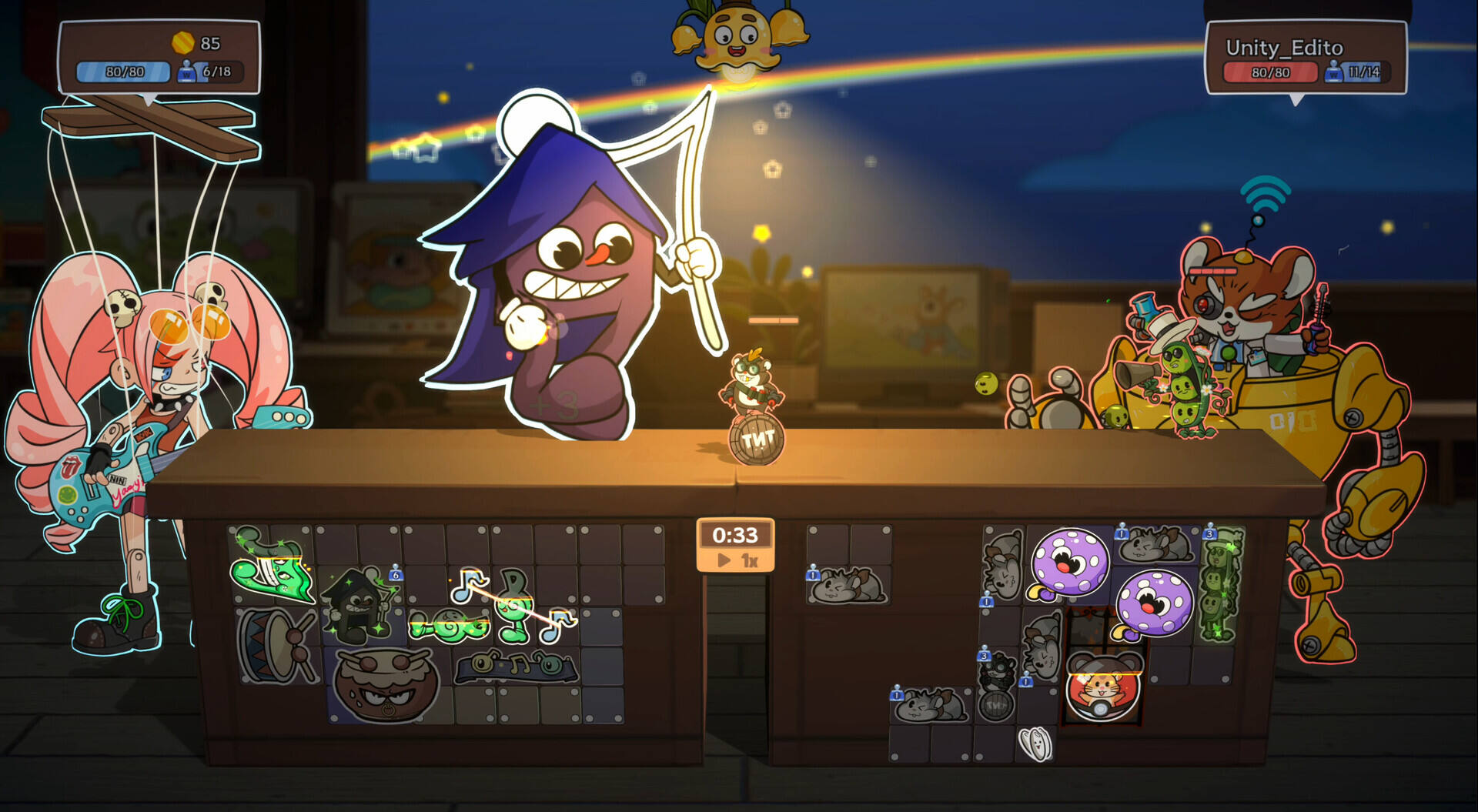 咔砰！玩具亂斗屋壁紙