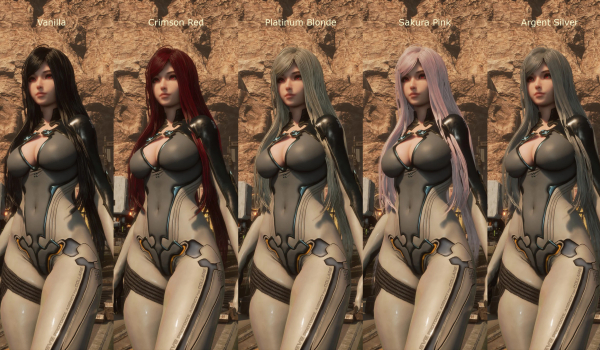 《劍星》渡鴉發(fā)型(CNS兼容)MOD