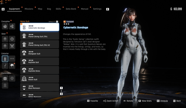 《劍星》兔型頂級掠食者套裝MOD