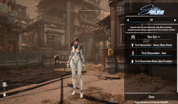 《劍星》兔型頂級掠食者套裝MOD