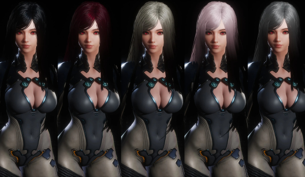 《劍星》渡鴉發(fā)型(CNS兼容)MOD