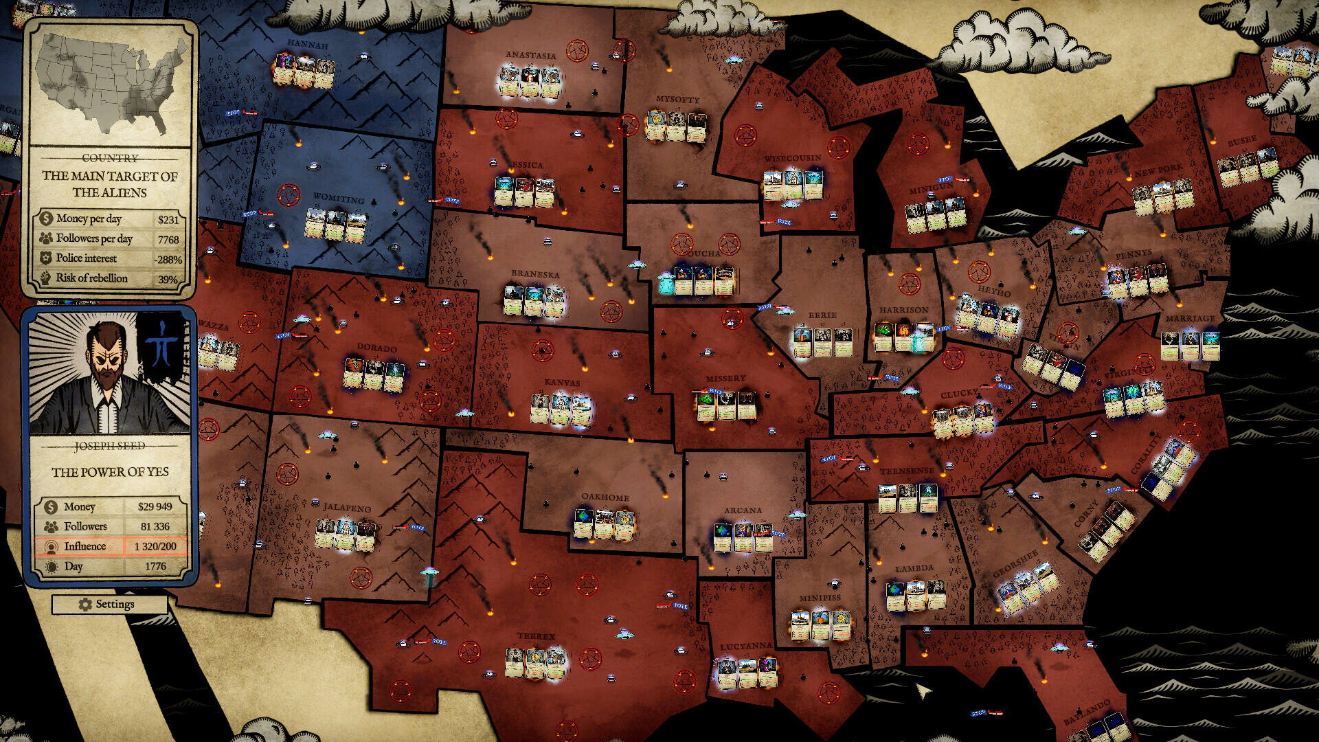 教派領袖模擬器壁紙