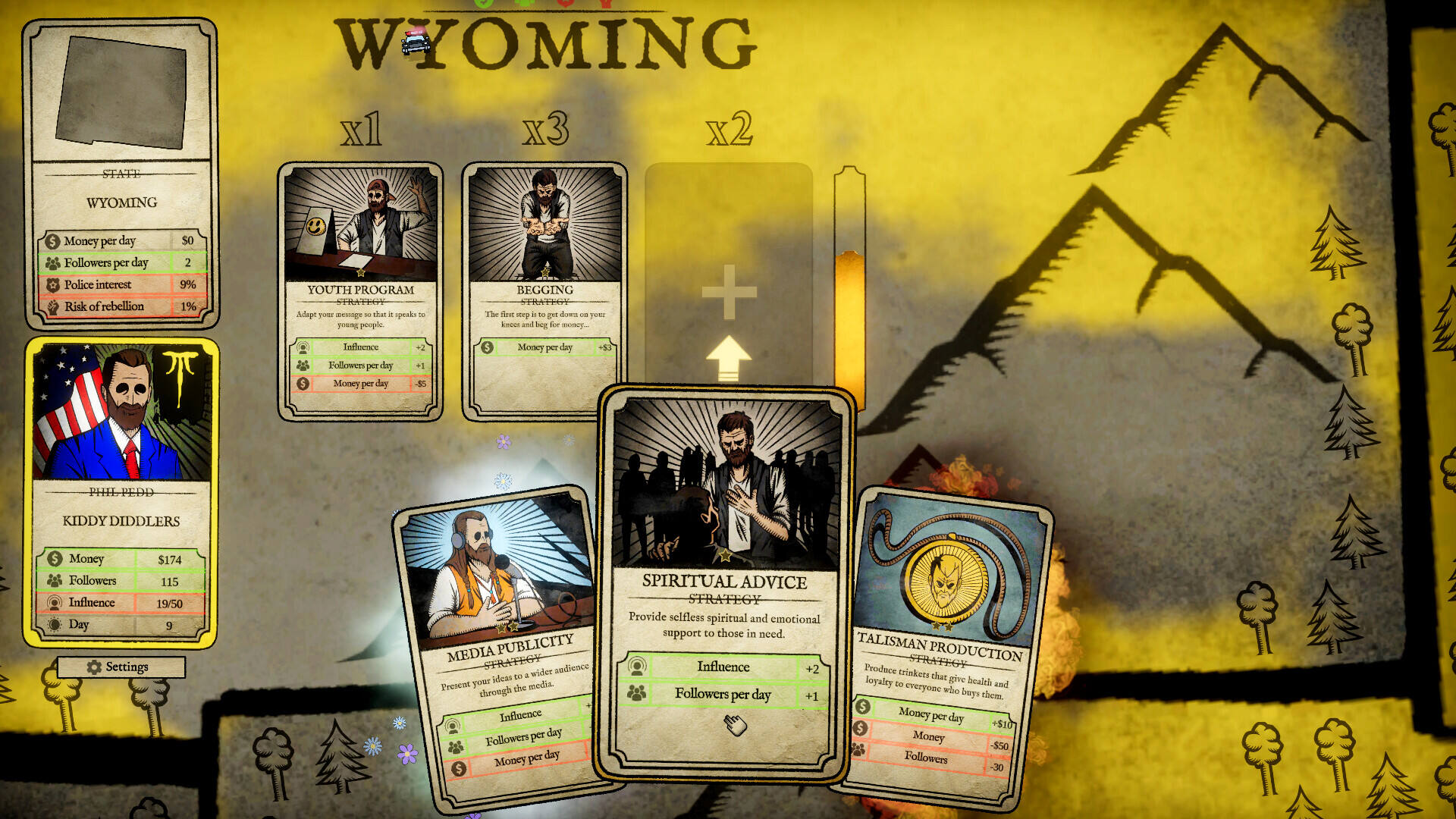 教派領袖模擬器壁紙