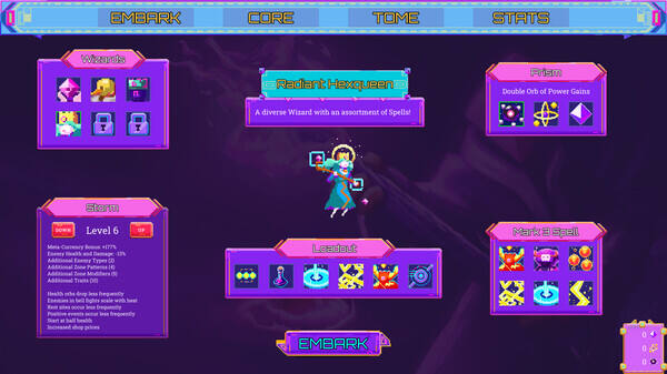 霓虹法術(shù)風(fēng)暴壁紙