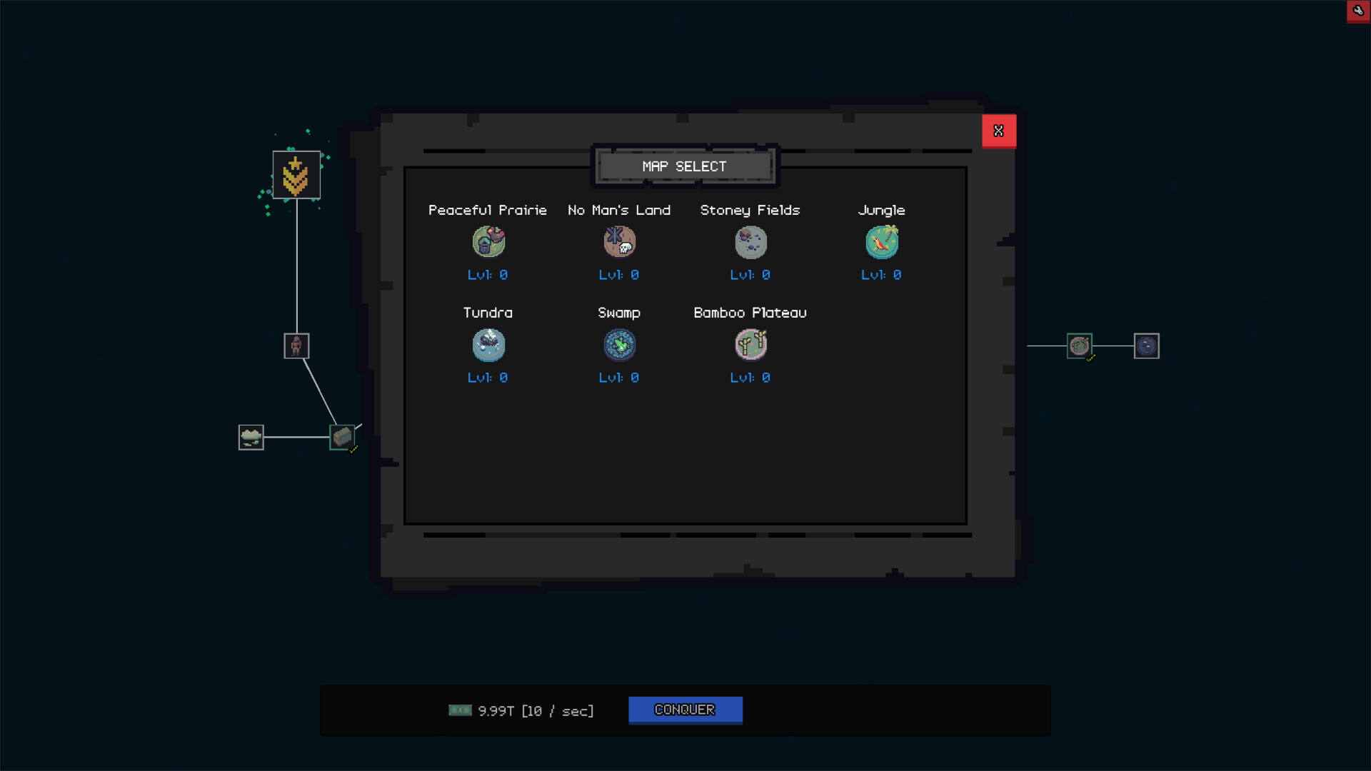 點擊征服者壁紙