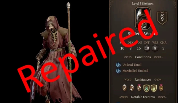 《博德之門3》強化版亡靈修復(fù)補丁MOD