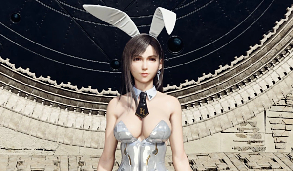 《最終幻想7:重生》蒂法第一后裔海莉兔子裝MOD