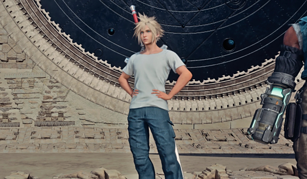 《最終幻想7:重生》克勞德的牛仔休閑裝MOD