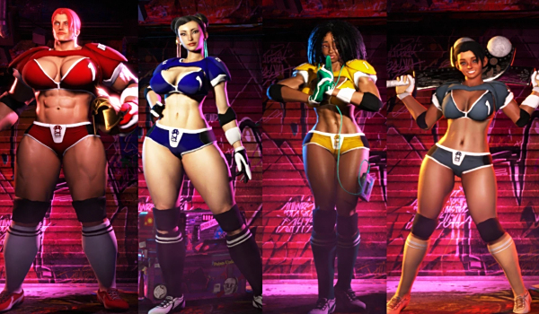 《街頭霸王6》tecmo橄欖球包MOD