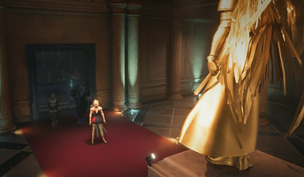 《最终幻想7：重生》萨菲罗斯雕像装饰物MOD