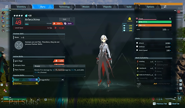 《幻獸帕魯》原神角色作為NPC被動技能MOD