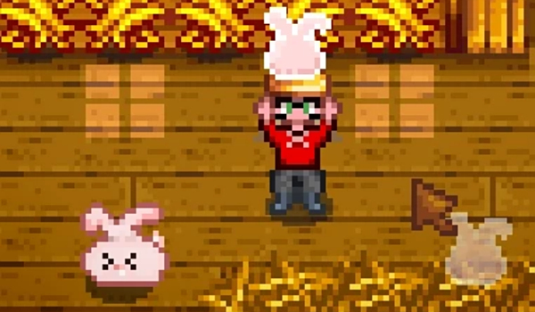 《星露谷物语》粉妆兔与花绵羊MOD