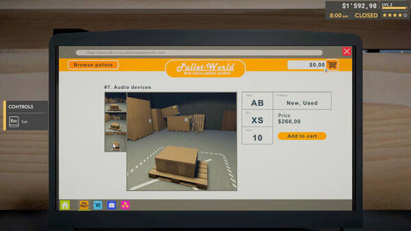 退貨專賣店模擬器