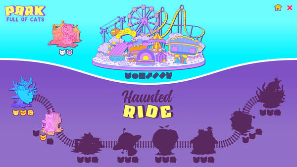 游樂園里滿是貓