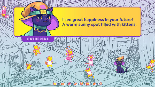 游樂園里滿是貓