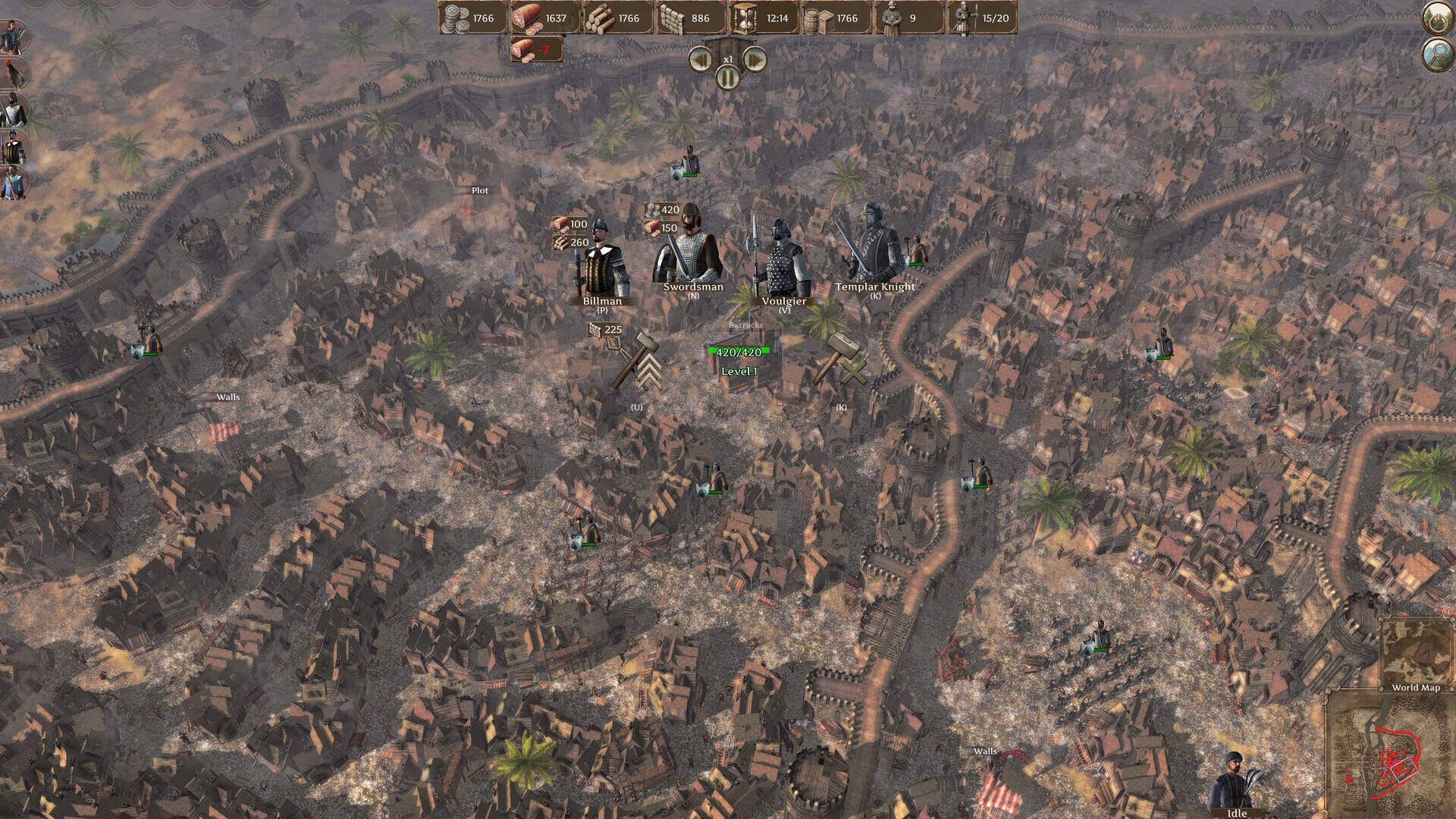 十字軍騎士壁紙