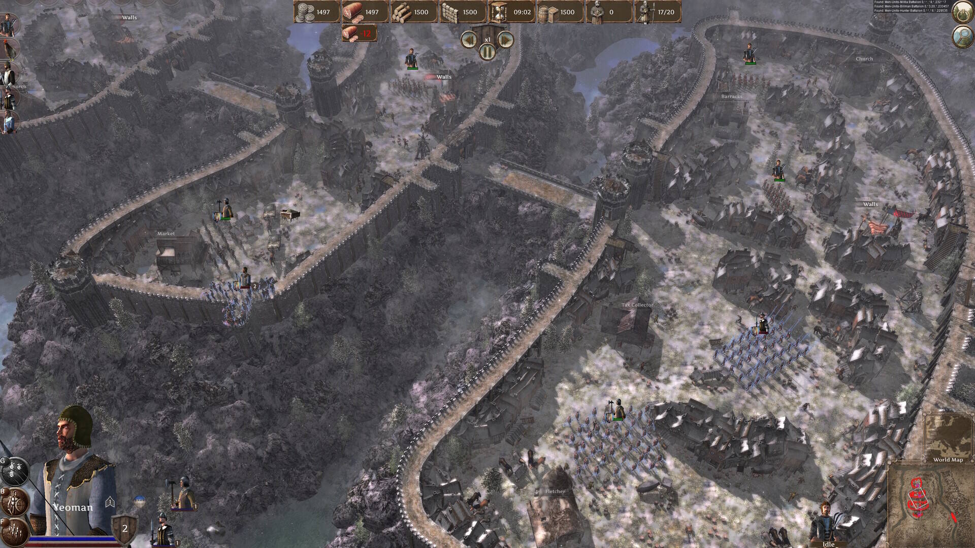 十字軍騎士壁紙