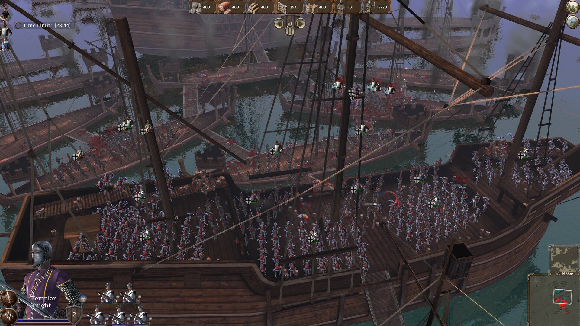 十字軍騎士壁紙