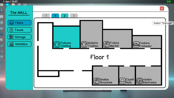 購物中心模擬器壁紙