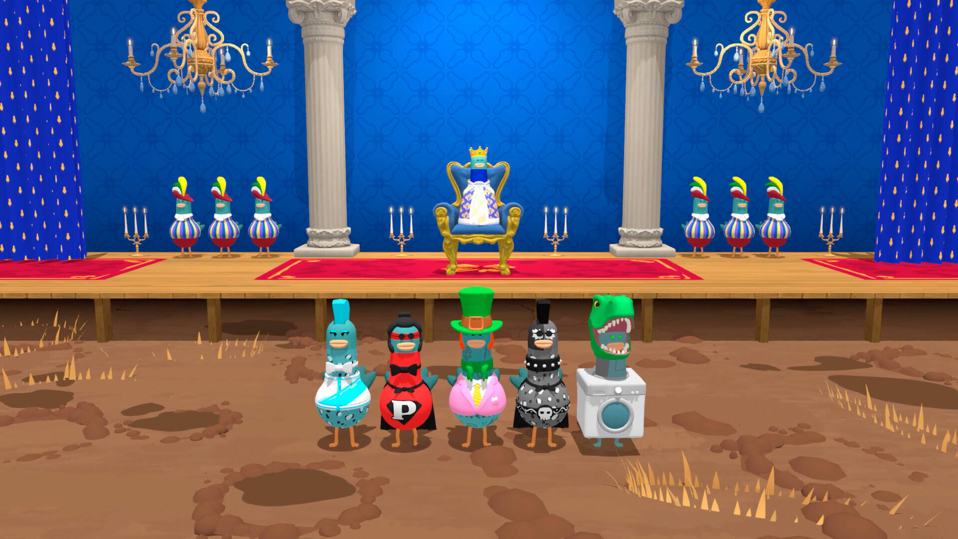 沙雕鴿鴿大逃殺壁紙