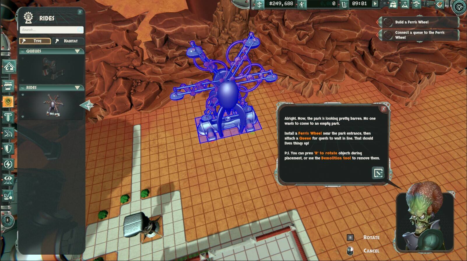 火星人鬧翻地球壁紙