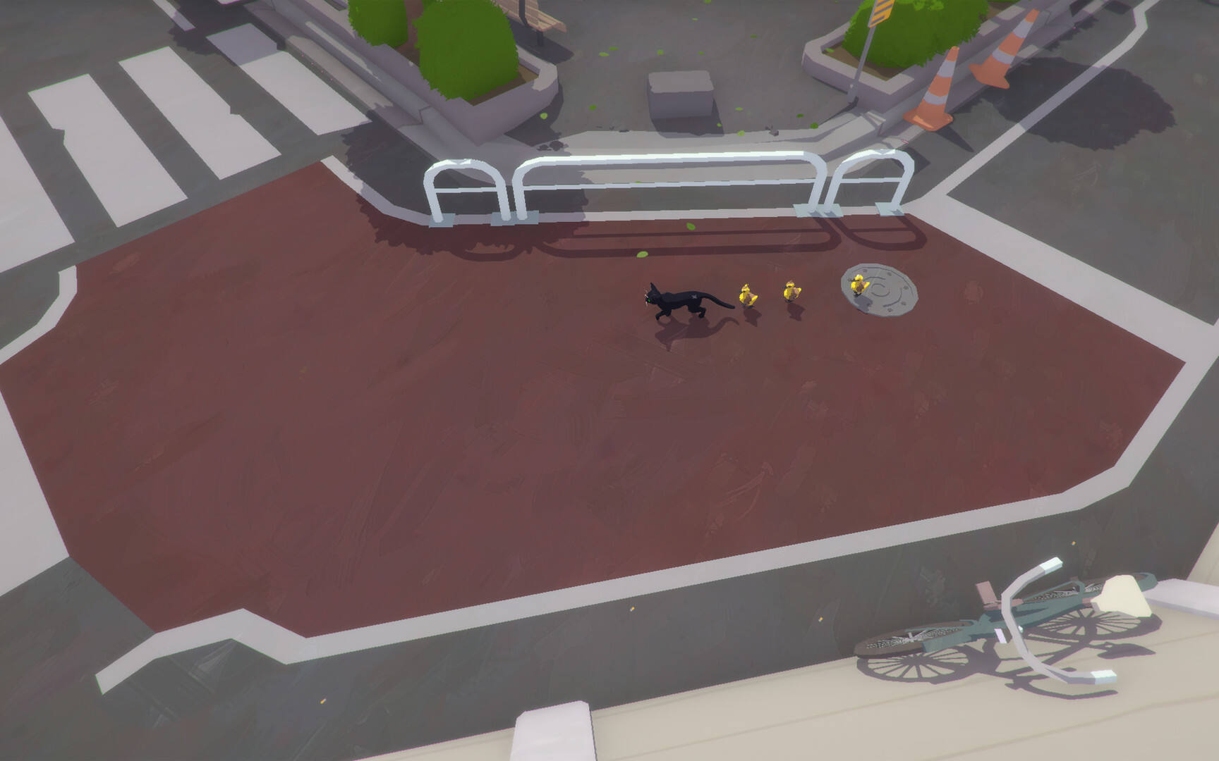 小貓咪大城市壁紙