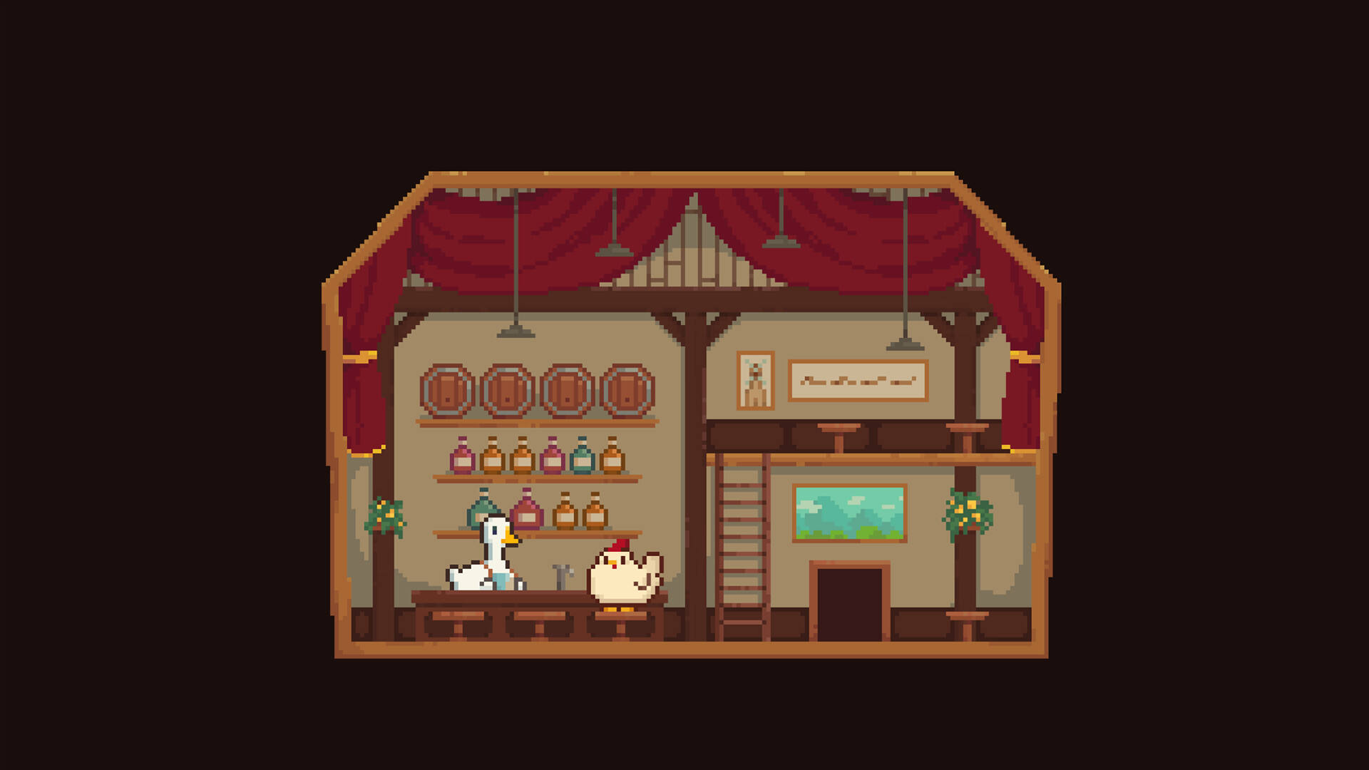 小雞大探險壁紙