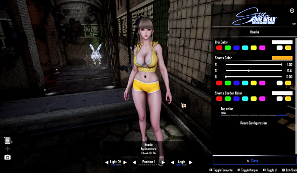 《劍星》夏季連帽衫MOD