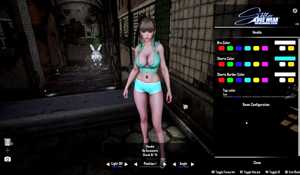 《劍星》夏季連帽衫MOD