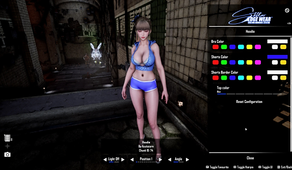 《劍星》夏季連帽衫MOD