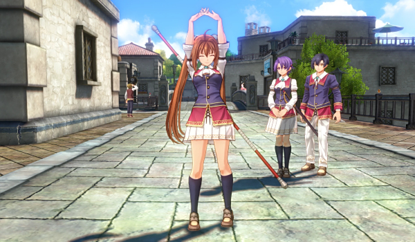 《英雄傳說：空之軌跡 the1st》艾絲蒂爾真正的杰尼斯王立學(xué)院制服MOD