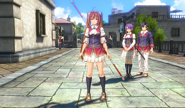 《英雄傳說：空之軌跡 the1st》艾絲蒂爾真正的杰尼斯王立學(xué)院制服MOD