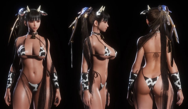 《劍星》奶牛比基尼MOD