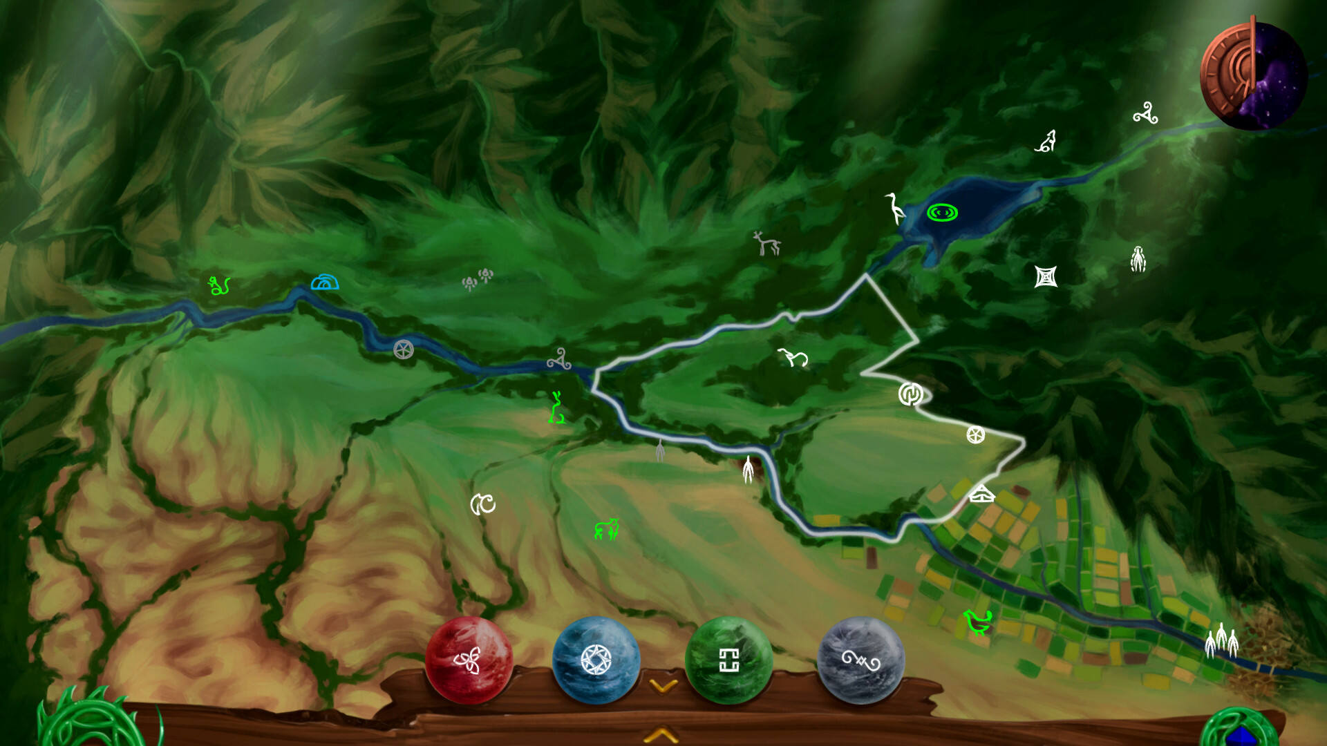 黃金寶藏：偉大的綠色壁紙