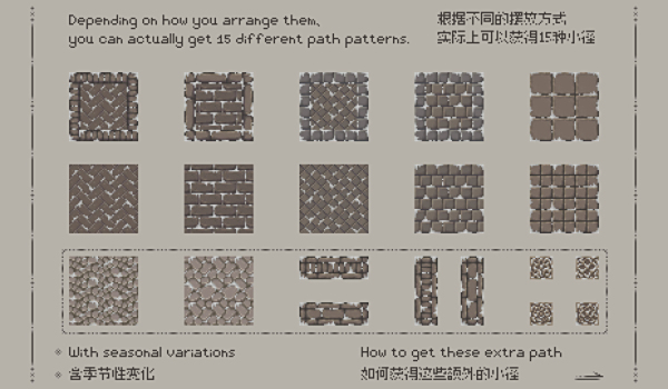 《星露谷物語》舊城區鋪路石MOD