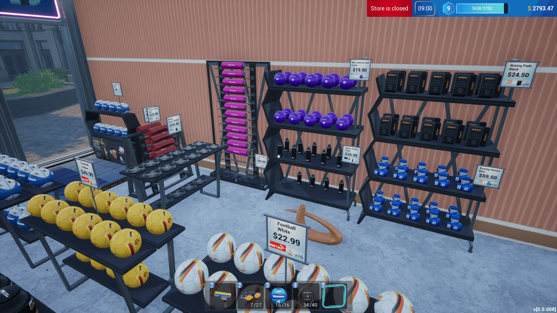 體育用品商店壁紙