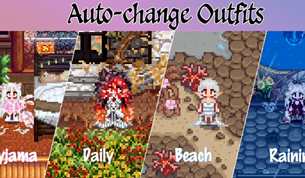 《星露谷物語》自動更換服裝MOD