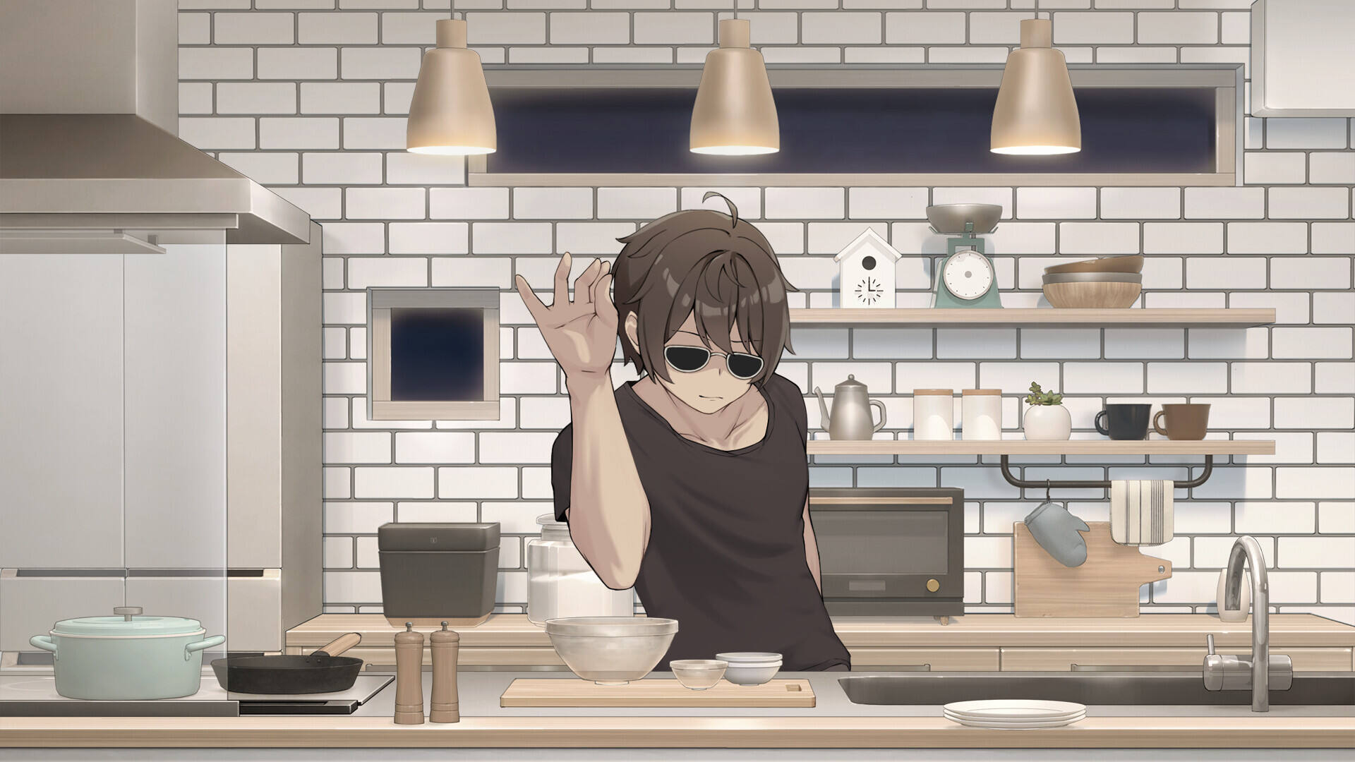 和存在感薄弱的妹妹一起的簡單生活壁紙