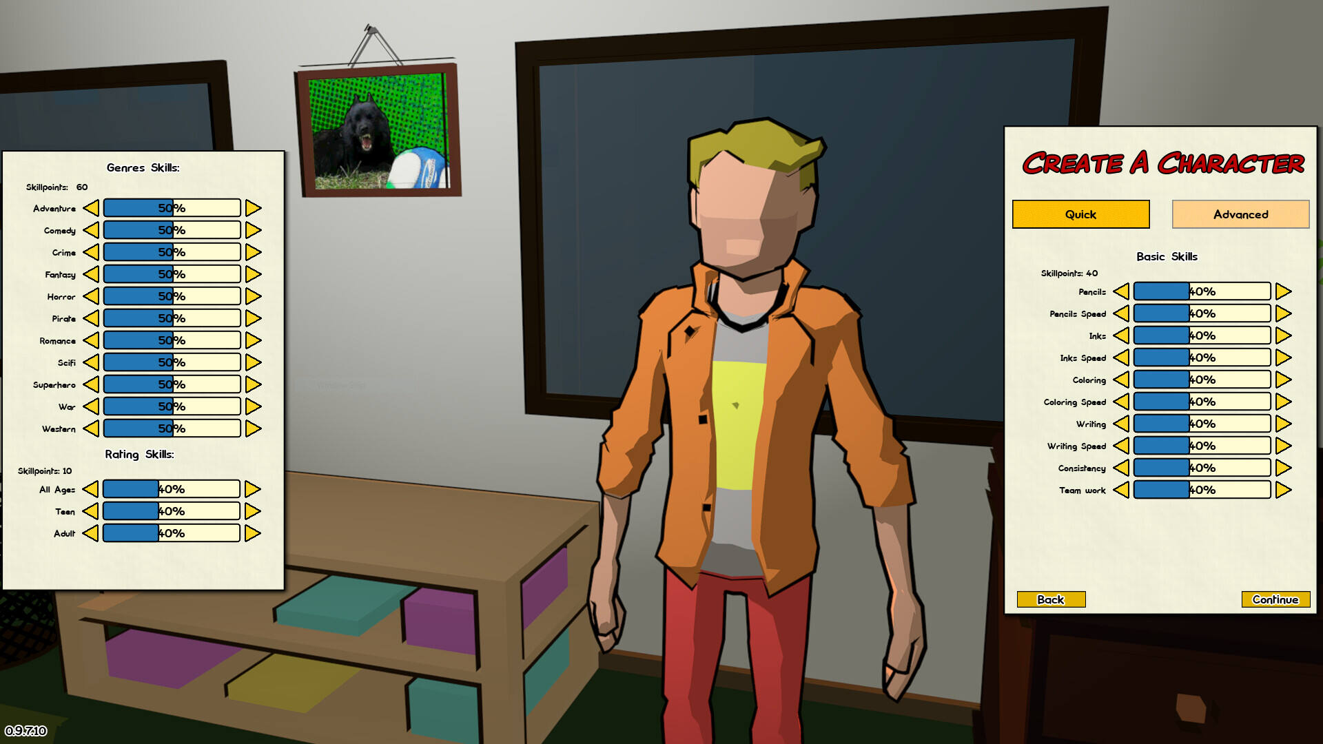 漫畫公司經(jīng)理壁紙