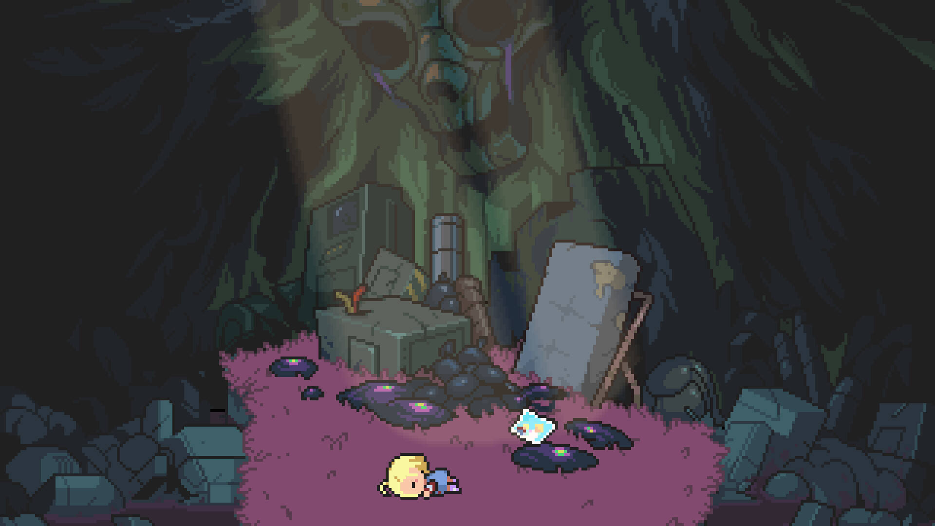 梅格與怪物壁紙