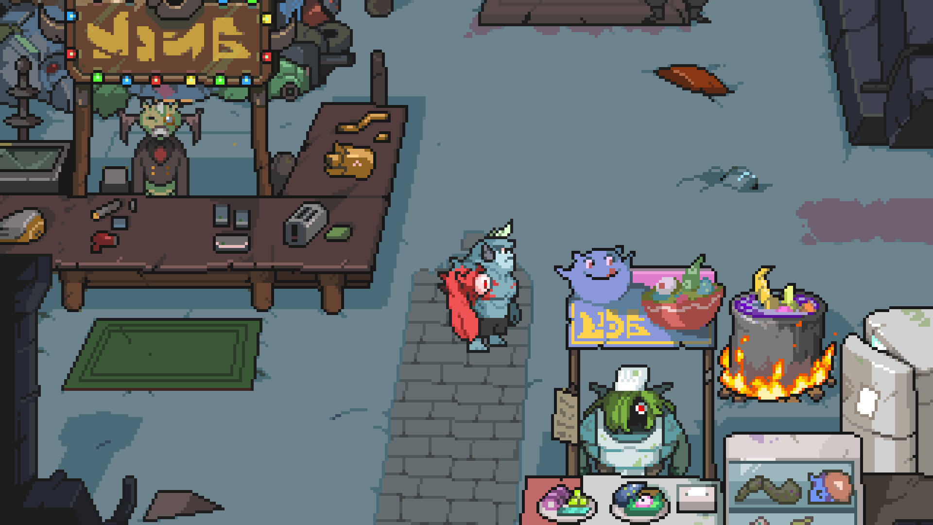 梅格與怪物壁紙