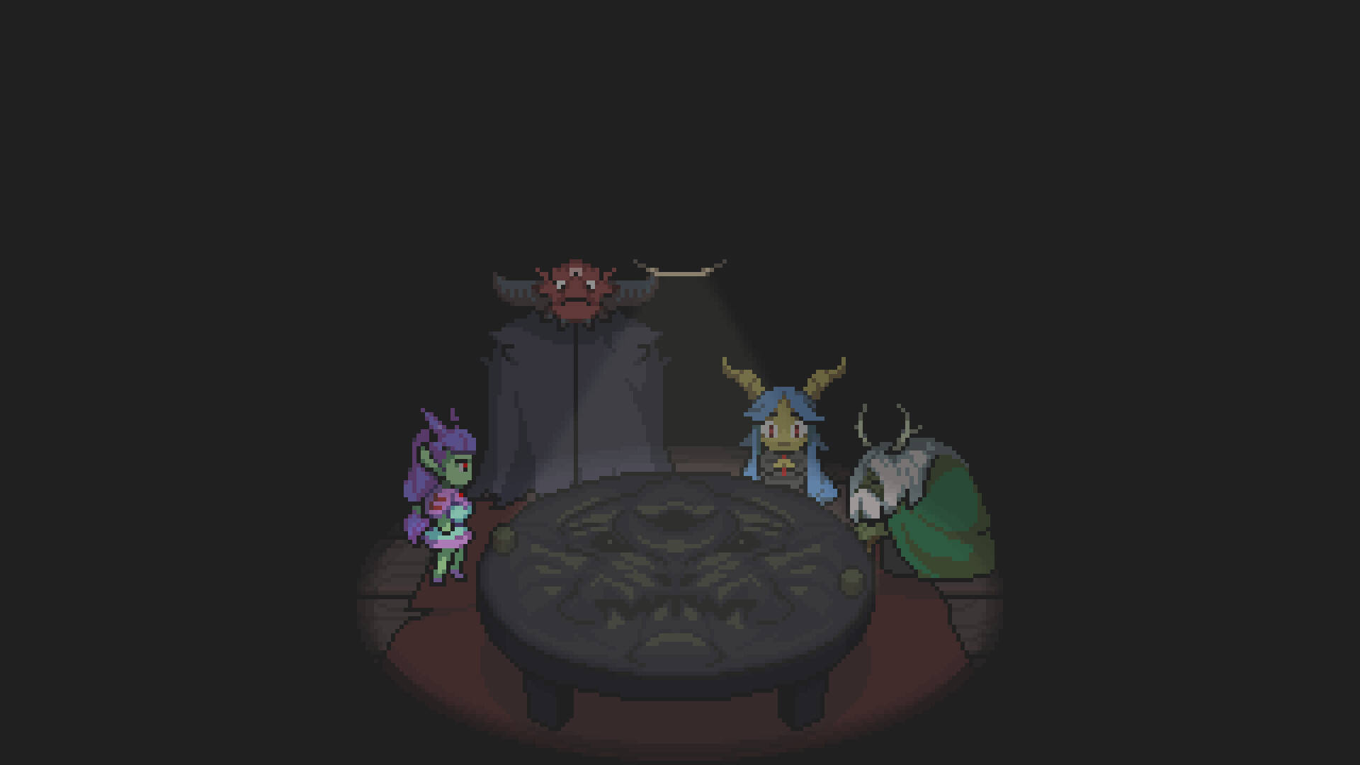 梅格與怪物壁紙