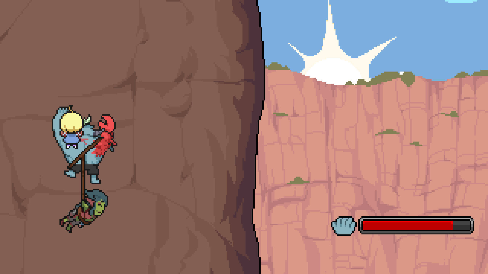 梅格與怪物壁紙