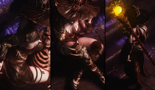 《上古卷軸5:天際重制版》艾爾德雷莫恩女巫MOD