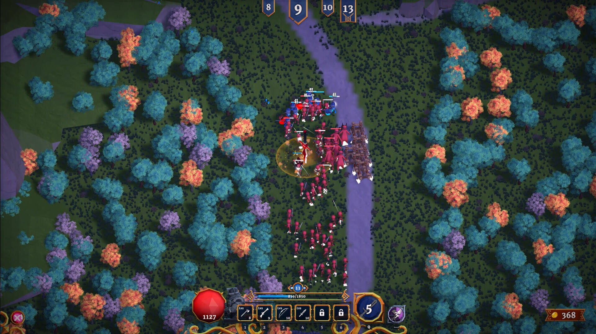 藍色王朝:城鎮防御